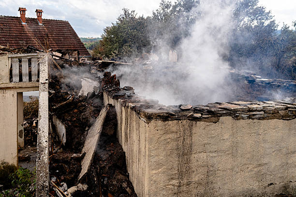 Professional Fire Damage Removal technician working in Watertown, FL